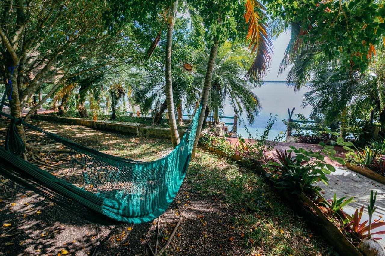 Villa Santuario Lake Front Oasis Bacalar Exterior photo