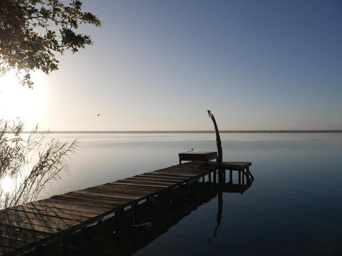 Villa Santuario Lake Front Oasis Bacalar Exterior photo