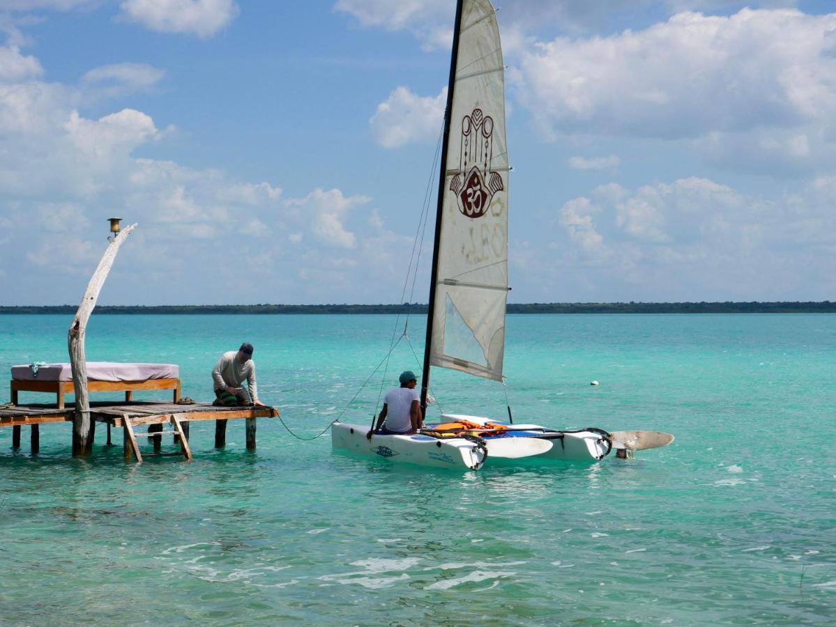 Villa Santuario Lake Front Oasis Bacalar Exterior photo