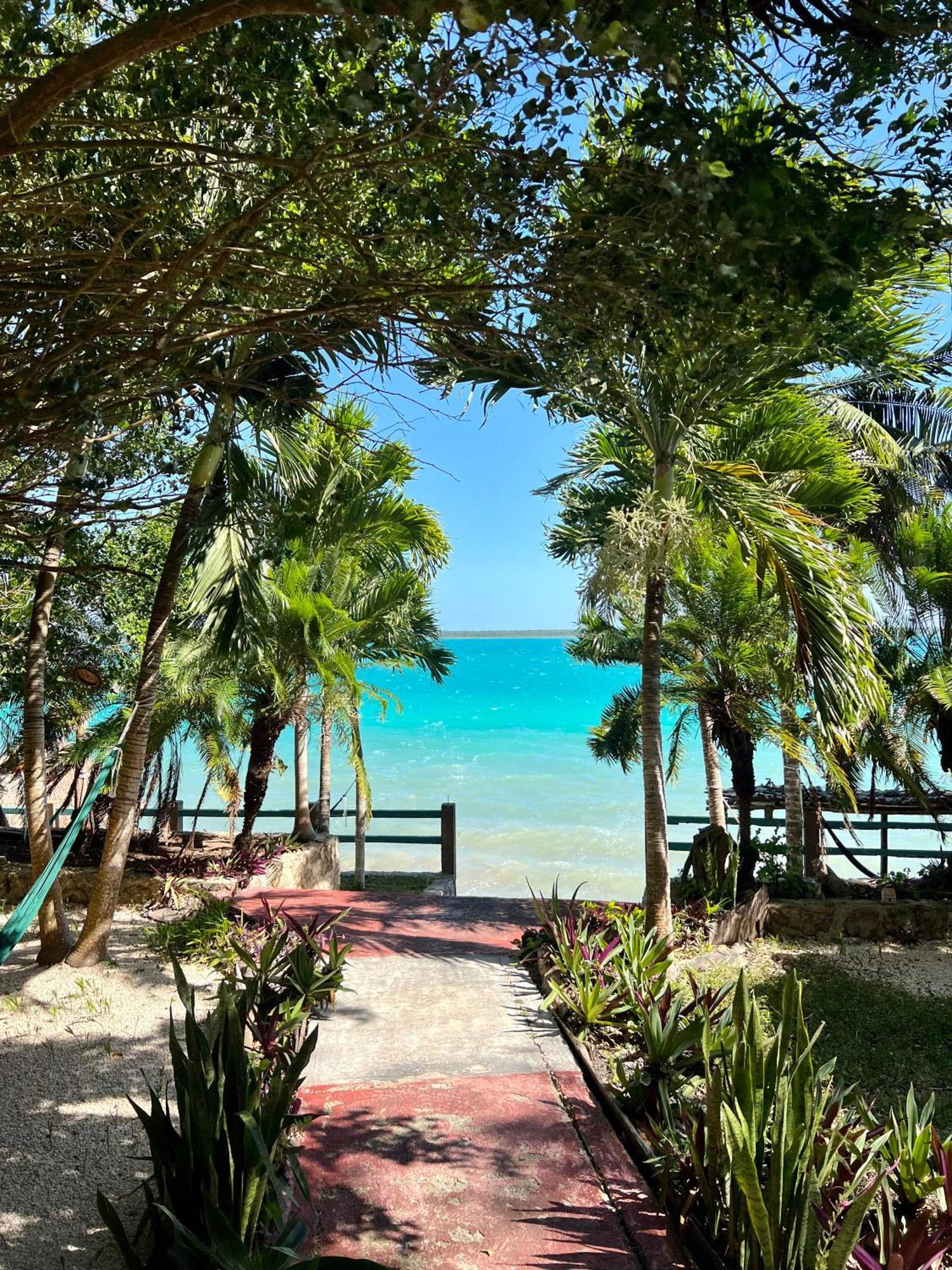 Villa Santuario Lake Front Oasis Bacalar Exterior photo