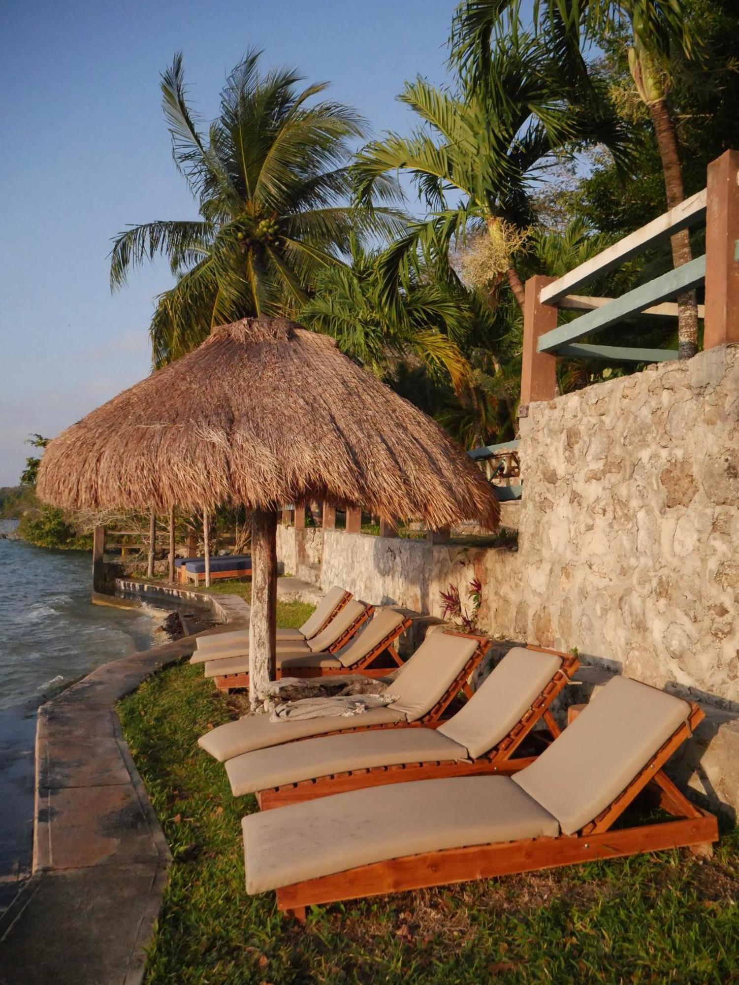 Villa Santuario Lake Front Oasis Bacalar Exterior photo