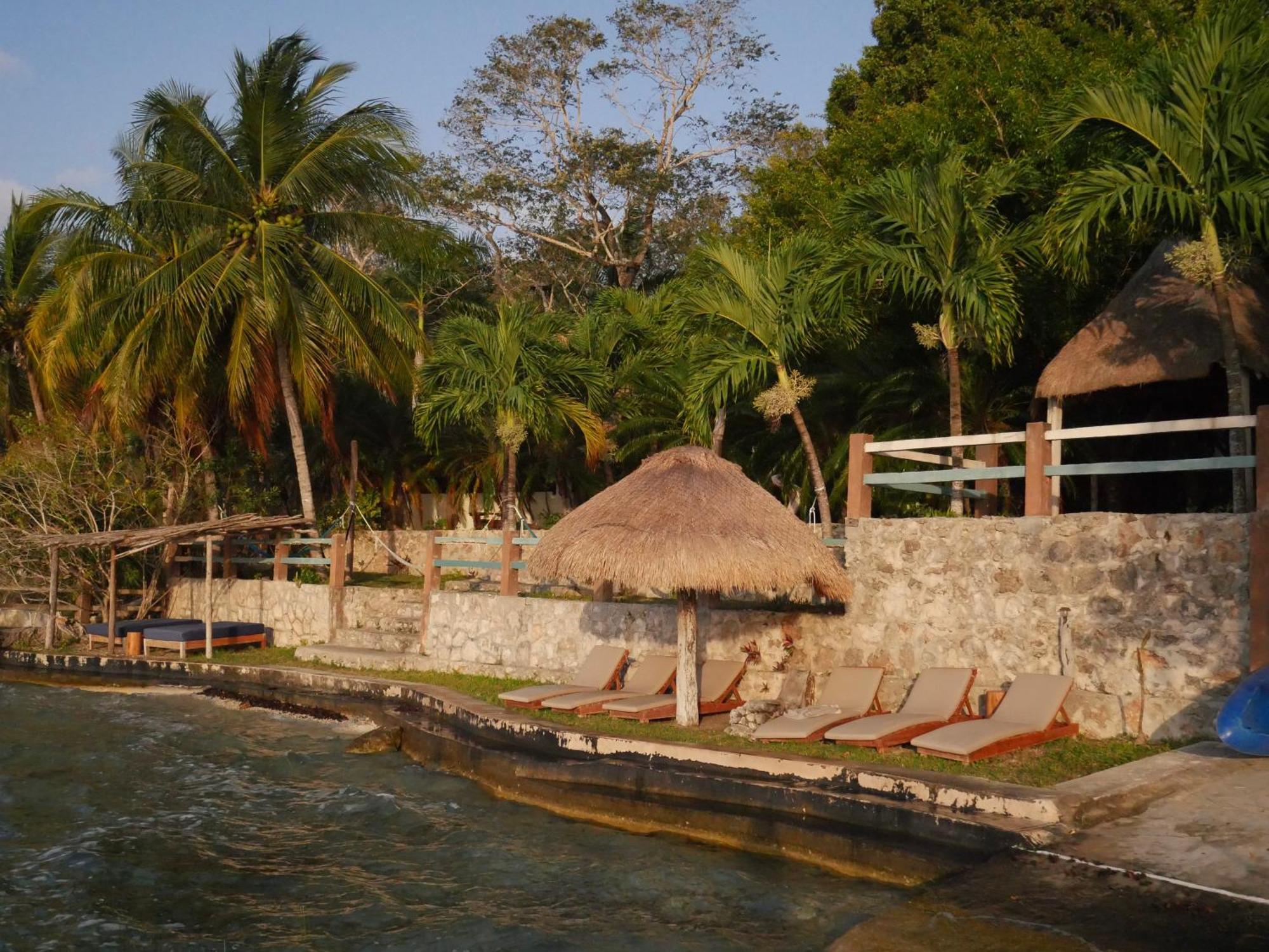 Villa Santuario Lake Front Oasis Bacalar Exterior photo