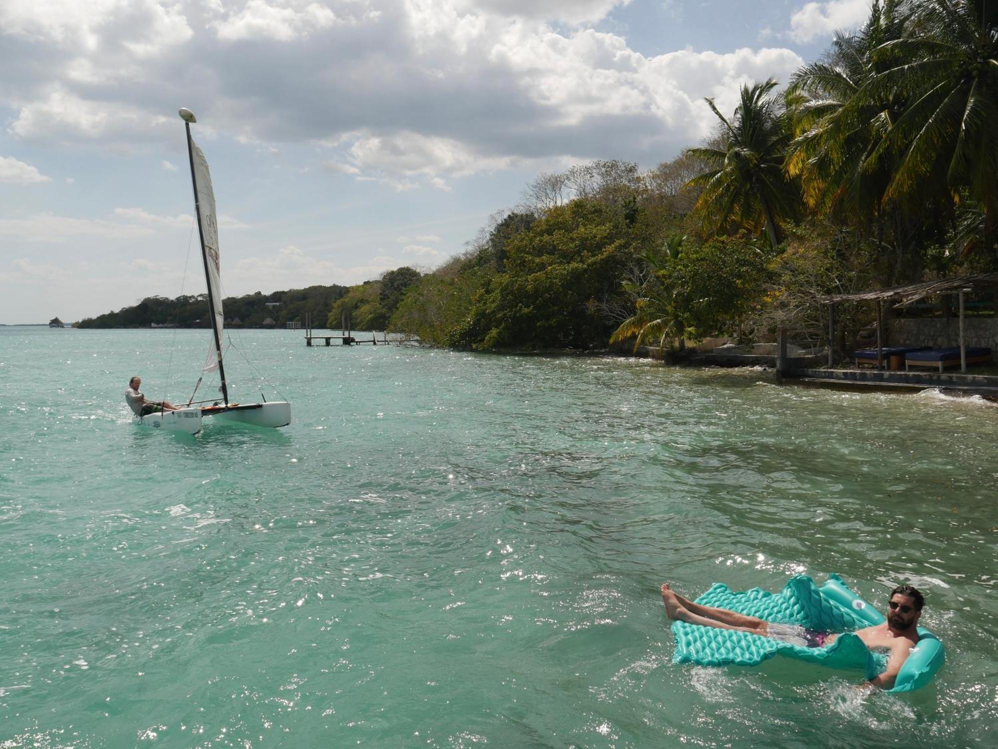 Villa Santuario Lake Front Oasis Bacalar Exterior photo