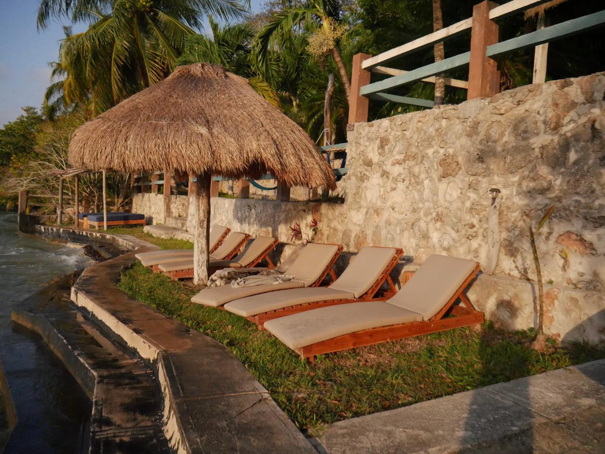 Villa Santuario Lake Front Oasis Bacalar Exterior photo