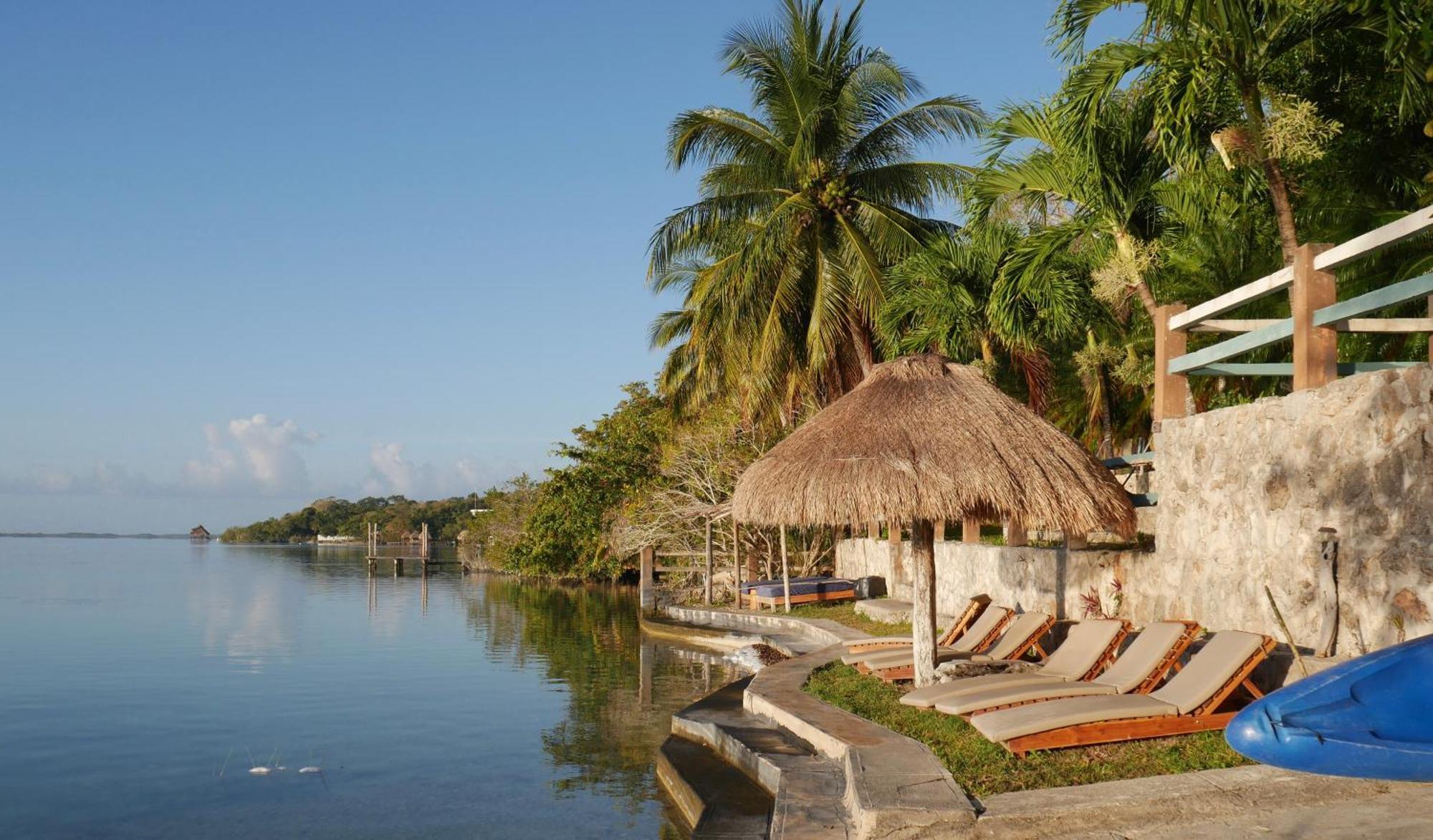 Villa Santuario Lake Front Oasis Bacalar Exterior photo