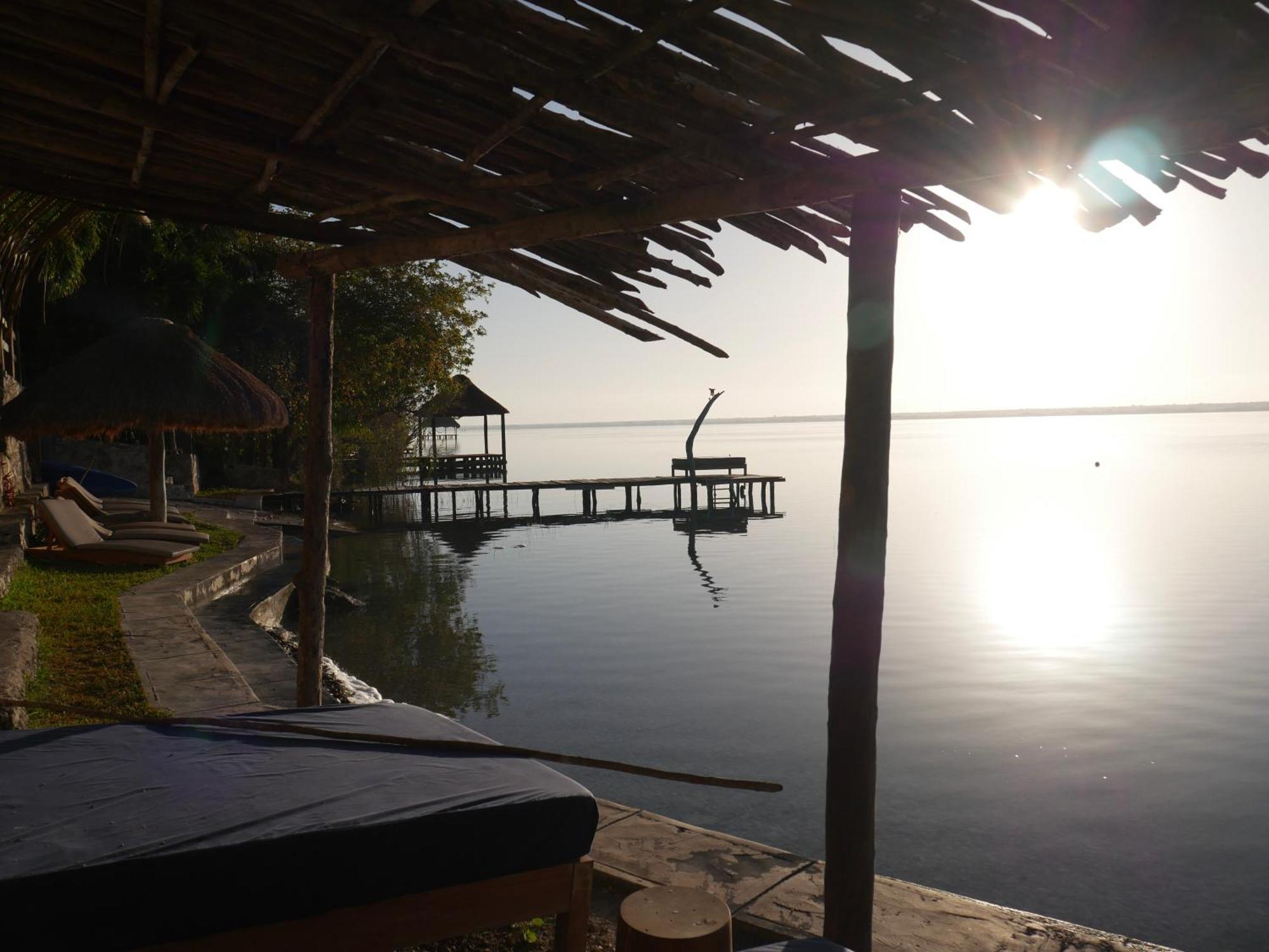 Villa Santuario Lake Front Oasis Bacalar Exterior photo